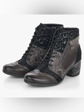 Remonte Women's Classic Boots Ankle in Vapor Black Bronze 45